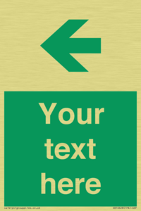 Custom Safe condition: Green Left arrow